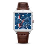 Montre Depancel Série R01 Blue Auto Cadran Bleu Bracelet Cuir 43MM