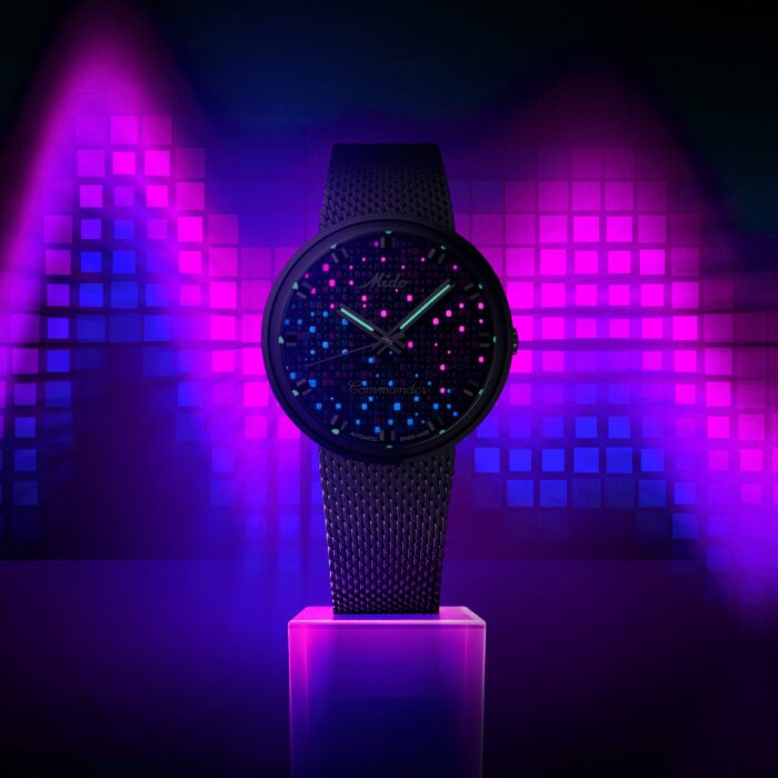 Montre Mido Commander 1959 Pixel Auto Bracelet Acier 37MM Montre Mido Commander 1959 Pixel Auto Bracelet Acier 37MM