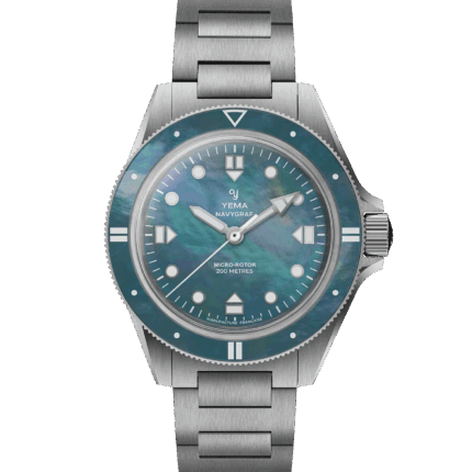 Montre Yema Navygraf Pearl CMM.20 Auto Cadran Nacre