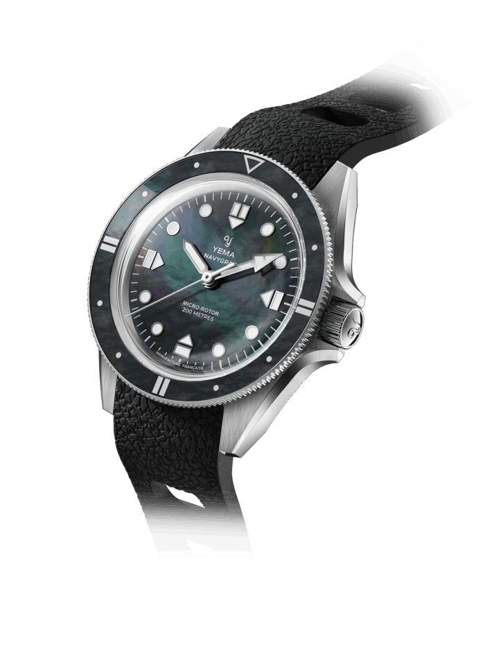 Montre Yema Navygraf Pearl CMM.20 Auto Cadran Nacre Montre Yema Navygraf Pearl CMM.20 Auto Cadran Nacre