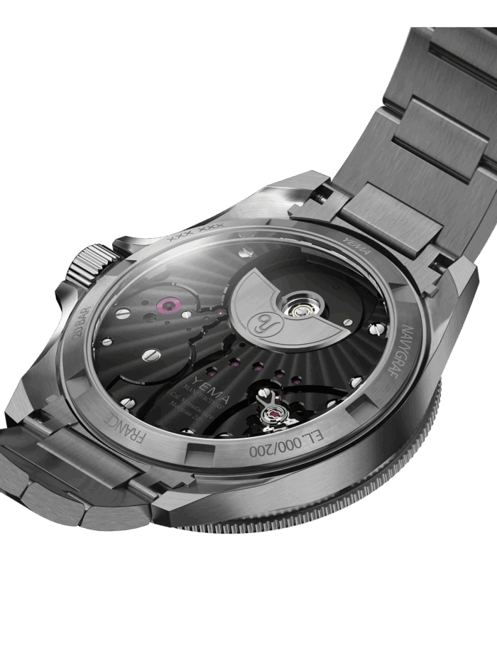 Montre Yema Navygraf Pearl CMM.20 Auto Cadran Nacre Montre Yema Navygraf Pearl CMM.20 Auto Cadran Nacre