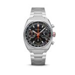 Montre Depancel Allure Chronographe Meca Quartz Cadran Noir Bracelet Acier 39MM