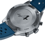 Montre Yema Rallygraf Alpine Cup Series Limited Chrono Auto Cadran Bleu Bracelet Cuir 41MM