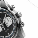 Montre Yema Rallygraf Alpine Cup Series Meca-Quartz Cadran Noir 39MM