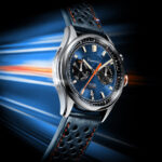 Montre Depancel Autosport Blue Auto Cadran Bleu Bracelet Cuir 39MM