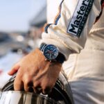 Montre Depancel Autosport Blue Auto Cadran Bleu Bracelet Cuir 39MM