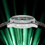 Montre Depancel Autosport Green Auto Cadran Vert Bracelet Cuir 39MM