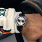 Montre Depancel Autosport Silver Auto Cadran Argenté Bracelet Cuir 39MM