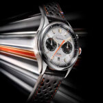 Montre Depancel Autosport Silver Auto Cadran Argenté Bracelet Cuir 39MM