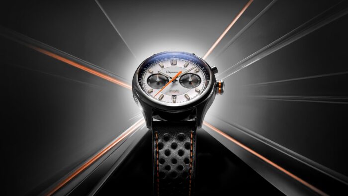 Montre Depancel Autosport Silver Auto Cadran Argenté Bracelet Cuir 39MM Montre Depancel Autosport Silver Auto Cadran Argenté Bracelet Cuir 39MM