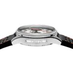 Montre Depancel Autosport Silver Auto Cadran Argenté Bracelet Cuir 39MM