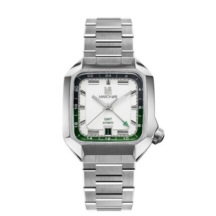 Montre MARCH LA.B AM2 GMT Auto White Cadran Blanc