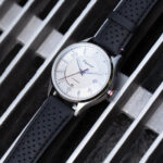 Montre Depancel Allure Élégance 3h Ivory Auto Cadran Argenté Bracelet Cuir 40MM