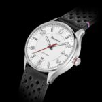 Montre Depancel Allure Élégance 3h Ivory Auto Cadran Argenté Bracelet Cuir 40MM