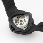 Montre Hamilton Ventura Edge Skeleton Auto Cadran Noir Bracelet Caoutchouc
