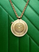 Montre Sautoir MARCH LA.B Lady Volante Gold Quartz Cadran Doré 30MM