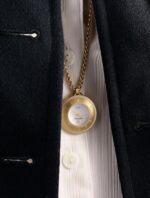 Montre Sautoir MARCH LA.B Lady Volante Nacre Quartz Cadran Nacre Blanche 30MM