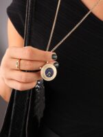 Montre Sautoir MARCH LA.B Lady Volante Supreme Caviar Quartz Cadran Noir 30MM