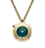 Montre Sautoir MARCH LA.B Lady Volante Malachite Quartz Cadran Vert 30MM