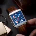 Montre Depancel Série R01 Blue Auto Cadran Bleu Bracelet Cuir 43MM