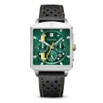 Montre Depancel Série R01 Green Auto Cadran Vert Bracelet Cuir 43MM