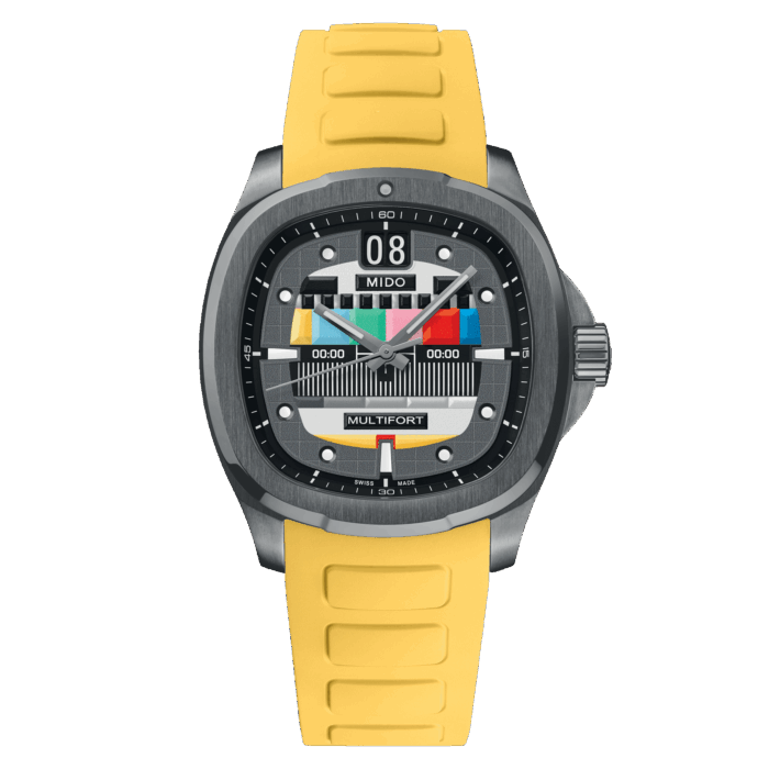 Montre Mido Multifort TV Big Date S01E02 Auto Édition Spéciale 3 Bracelets 40MM