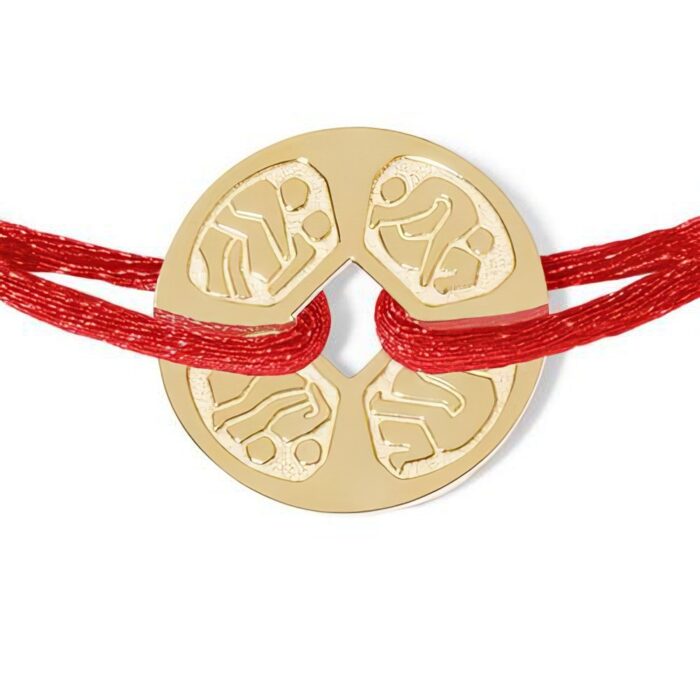Bracelet cordon Dinh Van Kamasutra Or Jaune 17mm – Image 2