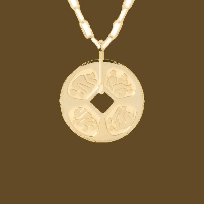 Collier Dinh Van Kamasutra Or jaune Petit Modèle – Image 3