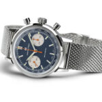Montre Hamilton American Classic Intra-Matic Chronographe H Cadran Bleu Bracelet Cuir 40mm – Image 12