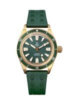 Montre Yema Skin Diver Slim Bronze CMM.20 Limited Edition Cadran Vert