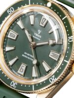 Montre Yema Skin Diver Slim Bronze CMM.20 Limited Edition Cadran Vert – Image 3