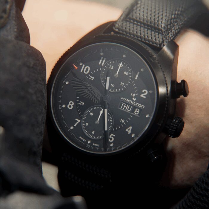 Montre Hamilton x Resident Evil Khaki Field Chrono 42mm – Image 6