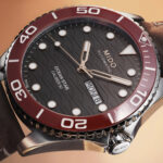 Montre Mido Ocean Star 200C Cadran Noir Bracelet Cuir – Image 5