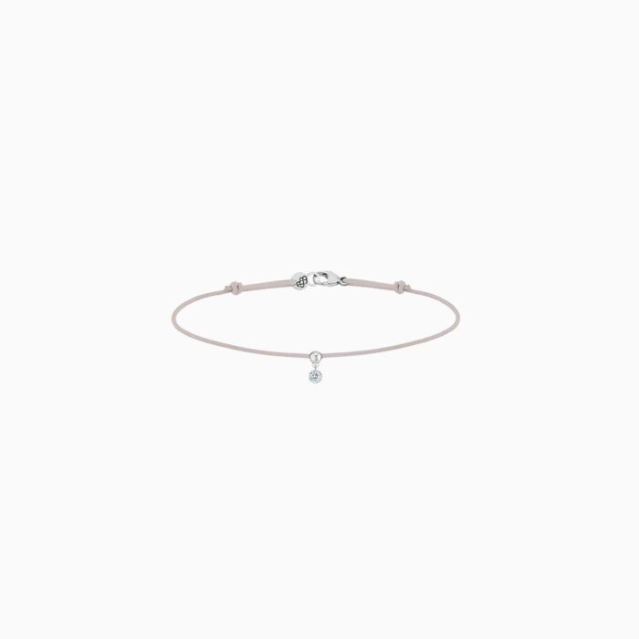 Bracelet La Brune & La Blonde BB Or Blanc Diamant 0,07ct – Image 2