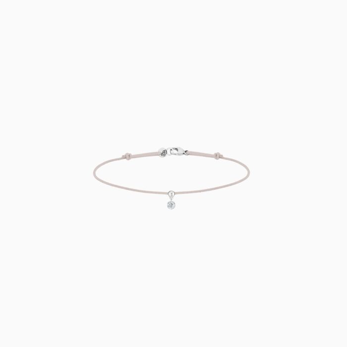 Bracelet La Brune & La Blonde BB Or Blanc Diamant 0,10ct – Image 3