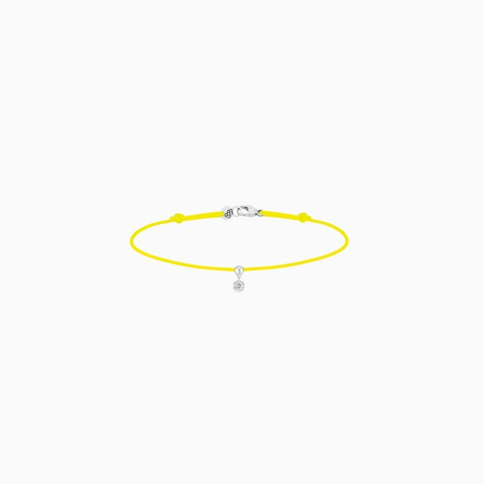 Bracelet La Brune & La Blonde BB Or Blanc Diamant 0,10ct – Image 4