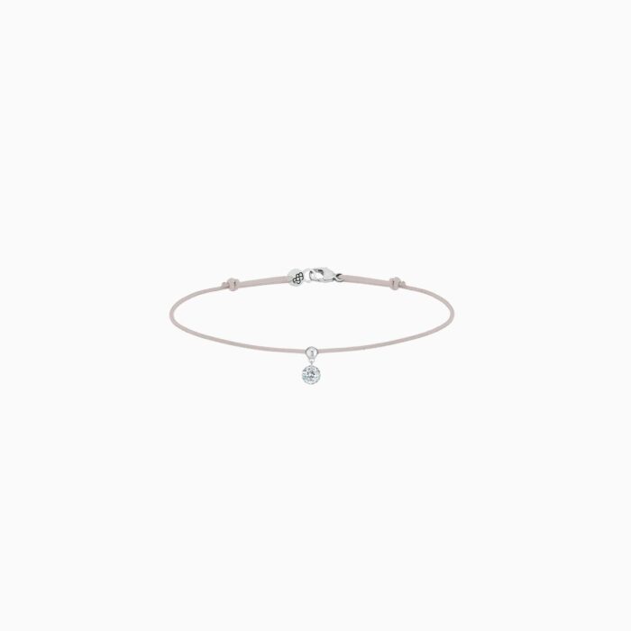 Bracelet La Brune & La Blonde BB Or Blanc Diamant 0,15ct – Image 2