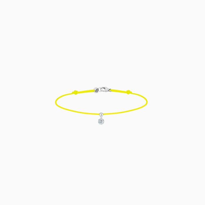 Bracelet La Brune & La Blonde BB Or Blanc Diamant 0,15ct – Image 3