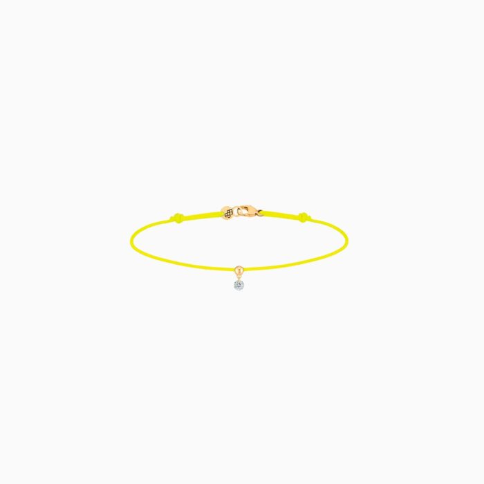 Bracelet La Brune & La Blonde BB Or Jaune Diamant 0,07ct – Image 3