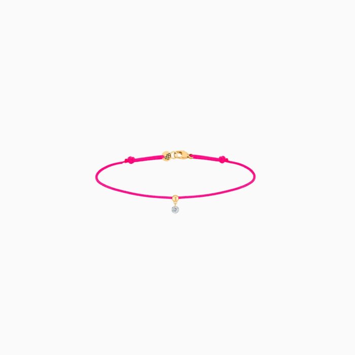 Bracelet La Brune & La Blonde BB Or Jaune Diamant 0,07ct – Image 8