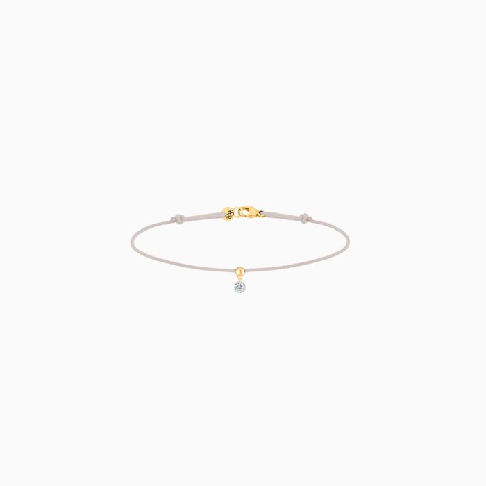 Bracelet La Brune & La Blonde BB Or Jaune Diamant 0,10ct – Image 2