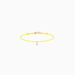 Bracelet La Brune & La Blonde BB Or Jaune Diamant 0,10ct – Image 3