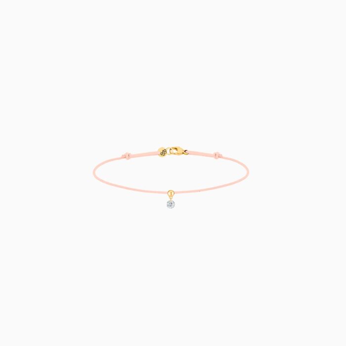 Bracelet La Brune & La Blonde BB Or Jaune Diamant 0,10ct – Image 6