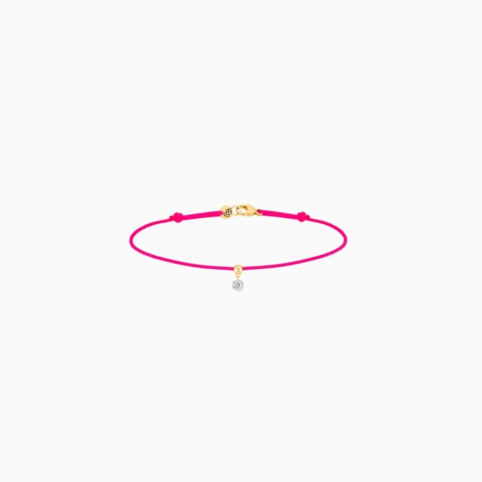 Bracelet La Brune & La Blonde BB Or Jaune Diamant 0,10ct – Image 8