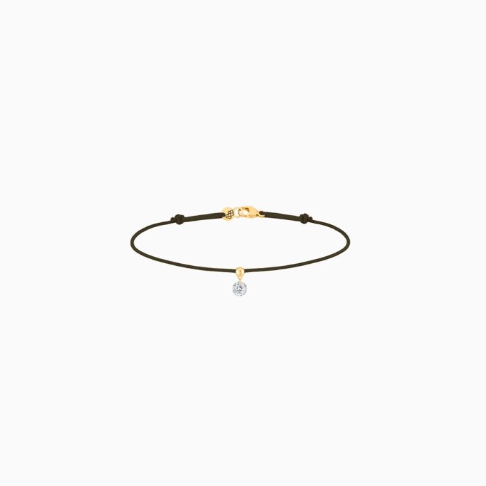 Bracelet La Brune & La Blonde BB Or Jaune Diamant 0,15ct – Image 6