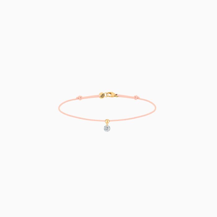 Bracelet La Brune & La Blonde BB Or Jaune Diamant 0,15ct – Image 7