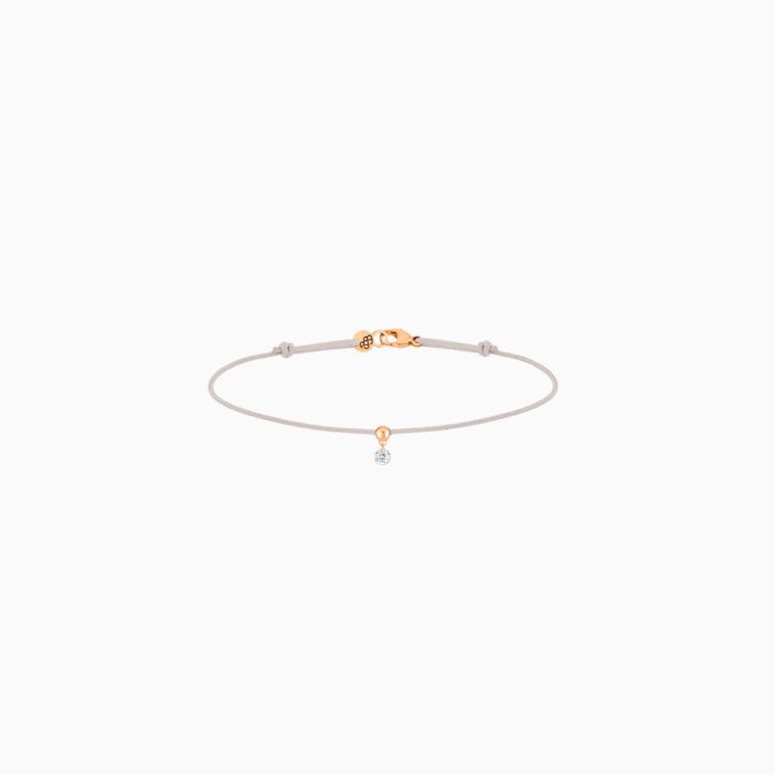 Bracelet La Brune & La Blonde BB Or Rose Diamant 0,07ct – Image 2