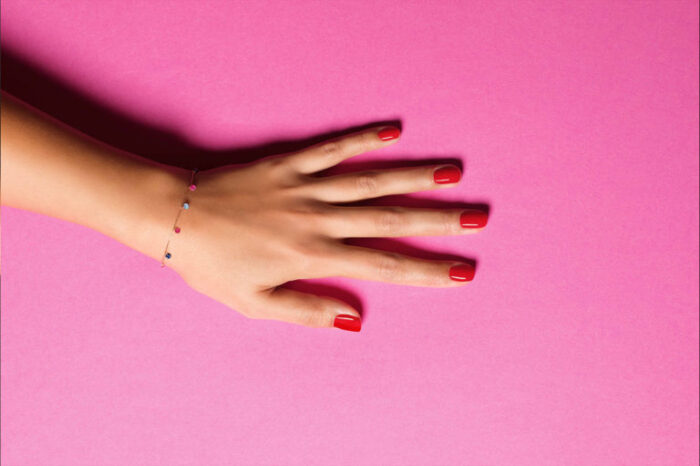 Bracelet La Brune & La Blonde Confetti VENICE saphirs – Image 3