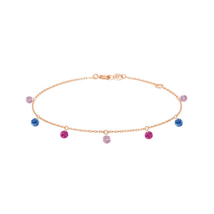 Bracelet La Brune & La Blonde Confetti VENICE saphirs