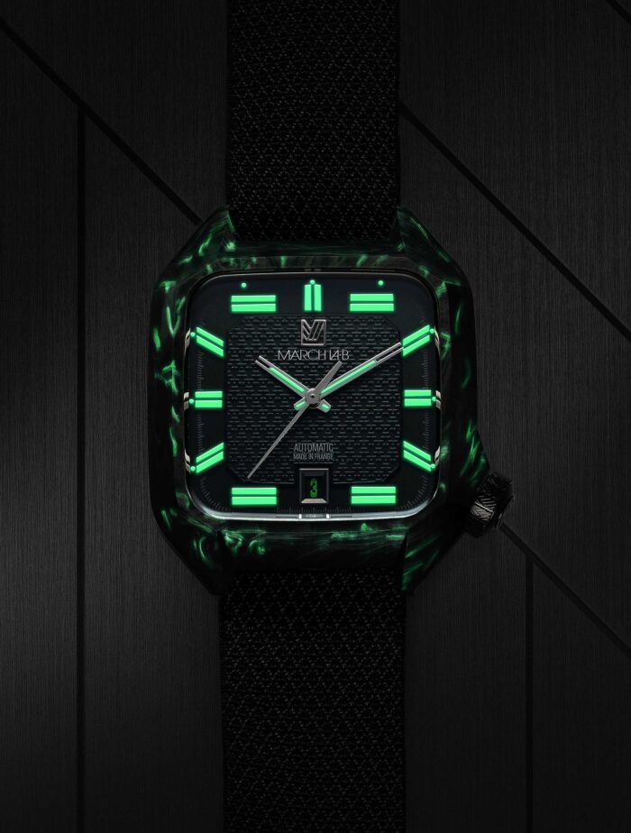 Montre MARCH LA.B AM2 Automatique "Nyctalope" Carbone Millésime Mars 2026 – Image 5